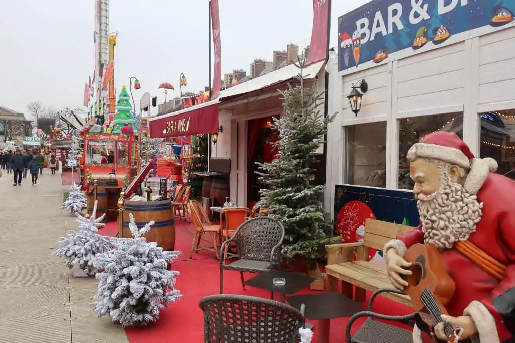 Tuileries Christmas Market Paris in Janaury