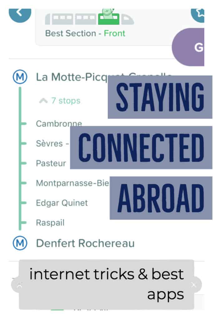 Staying Connected Abroad