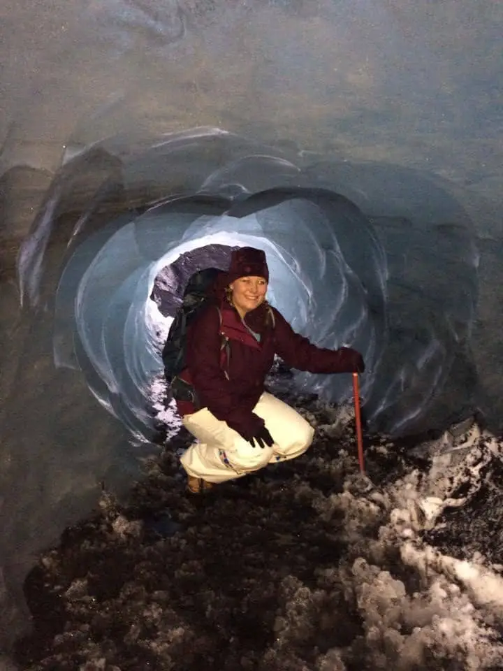Iceland in December - hiking a glacier